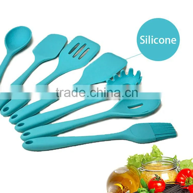 FDA LFGB Food Grade Wholesale Silicone Kitchen Utensils Set Modern Kitchen Tool Set