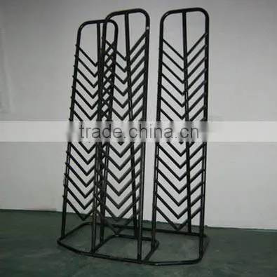 Metal Staggered Tile Display Stand