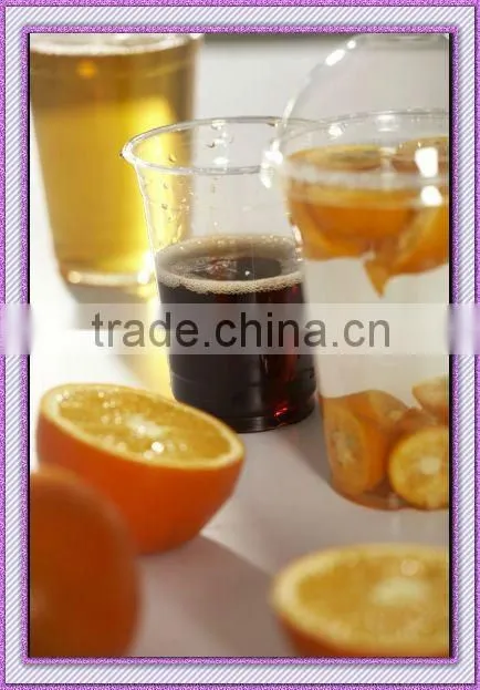 disposable clear 12oz beverage cup