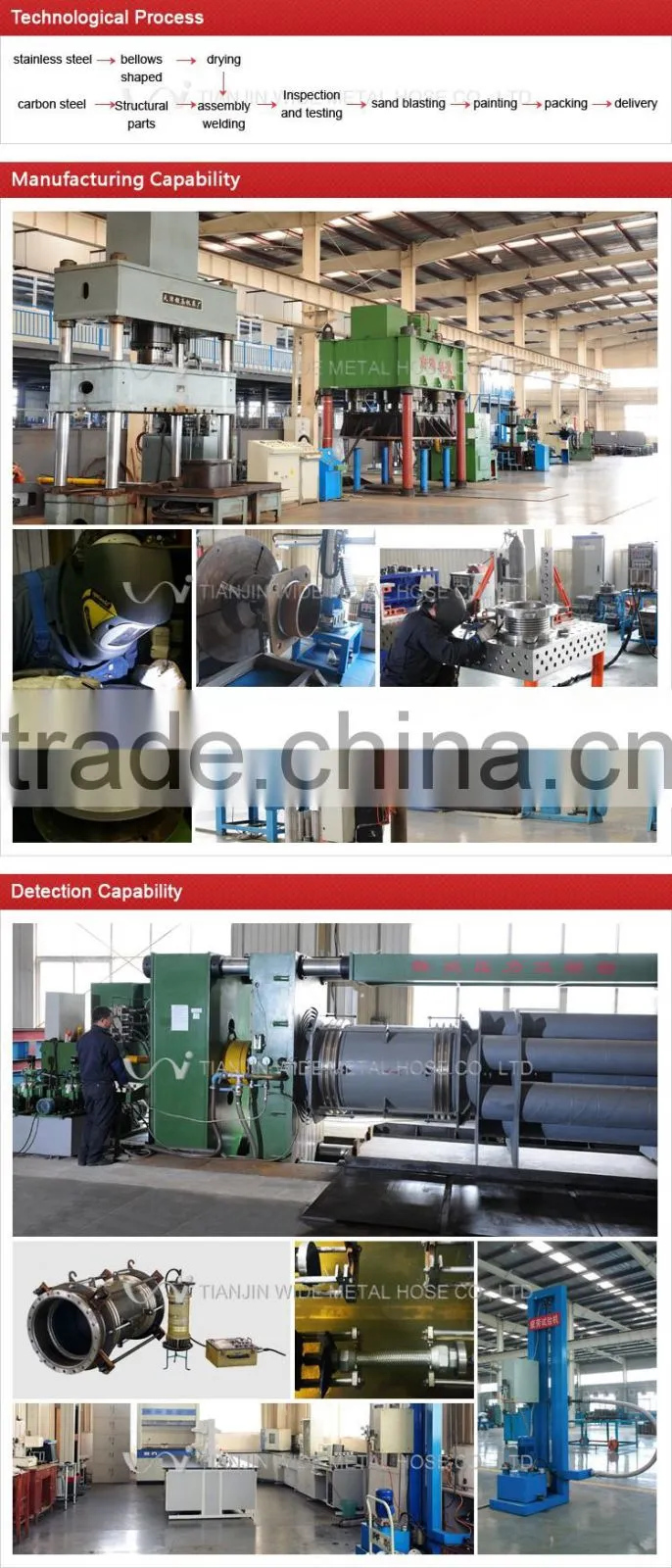 FIRE HOSE V TYPE FLEX EXPANSION LOOP JOINT