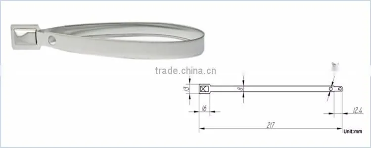 Tin Plated Steel Ball Seal for Truck, Trailer, Container