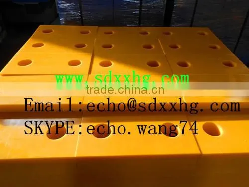 impact resistant UHMWPE dock bumper