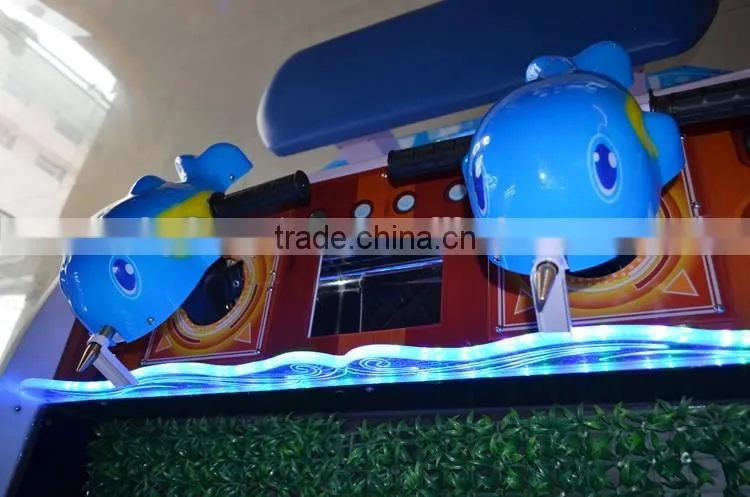Hot selling 2 players happy water fishing arcade game machine for sale
