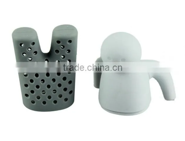 Most Popular Promotional Wholesale Silicone Mr Tea Infuser
