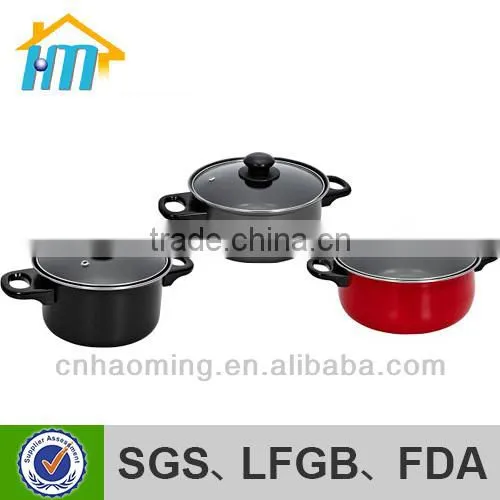 kitchen tool carbon steel non-stick soucepot