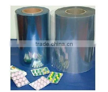 thermoforming Pharmaceutical PVC rigid film for blister packaging