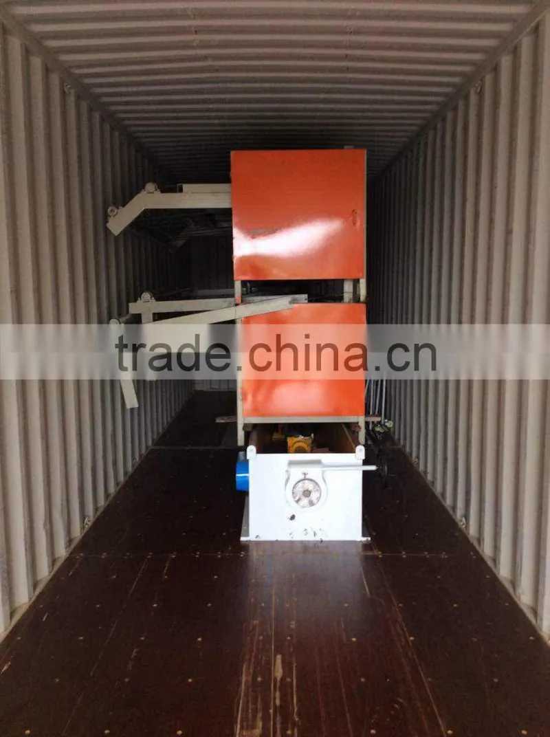 8ft veneer spindle peeling machine for tropical wood