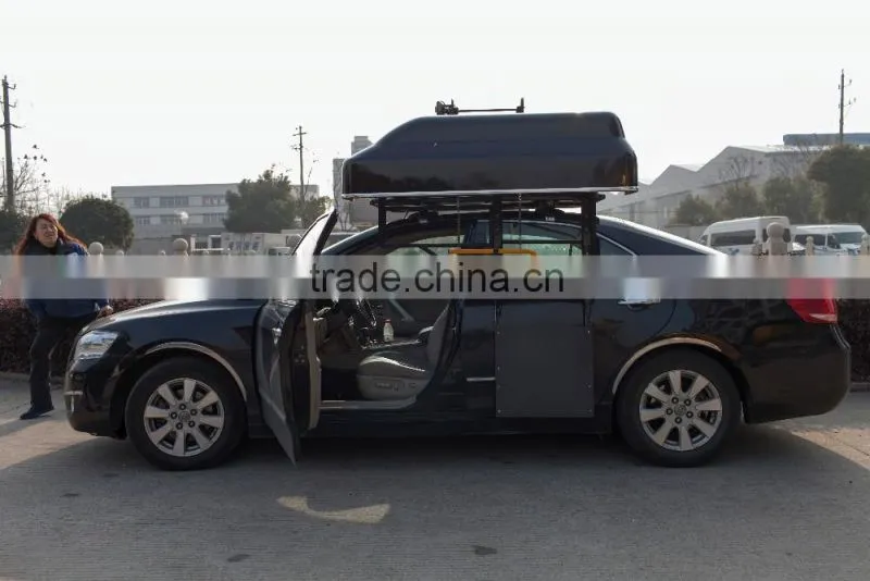 China Wheelchair Topper Auto Car Roof Box with hight qulity for car to stow wheelchair