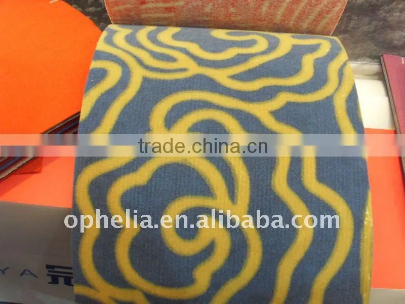 Best price 100% polyester Needle Punched Nonwoven Plain Surface Printed Carpet