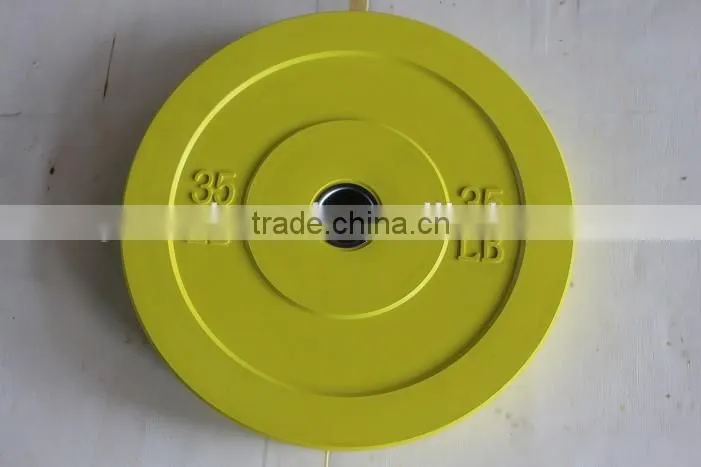 Solid Virgin Training Crossfit Rubber Bumper Plates