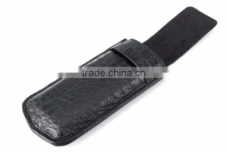 Custom design Genuine Leather Travel Watch pouch single watch case