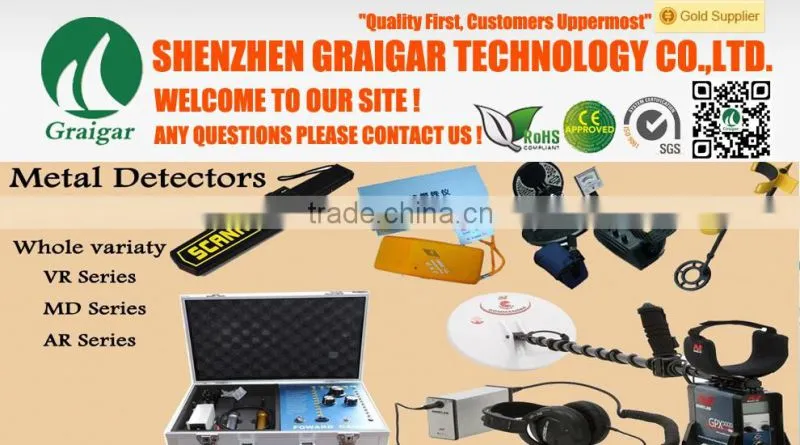 Smart Sensor AR944 Underground Metal Detector Scanner Finder 1.5m High Sensitivity