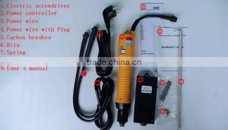 High Torque Precision Fully Automatic electric screwdriver ( electric screw driver for assembly,electric tool)