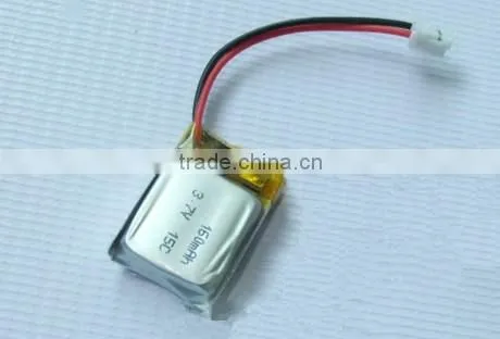 Remote control aircraft can be replaced with a large capacity 3.7V 15C 160mah/180mah/250mah power lithium battery