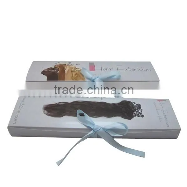 wholesale product packaging box for hair extension