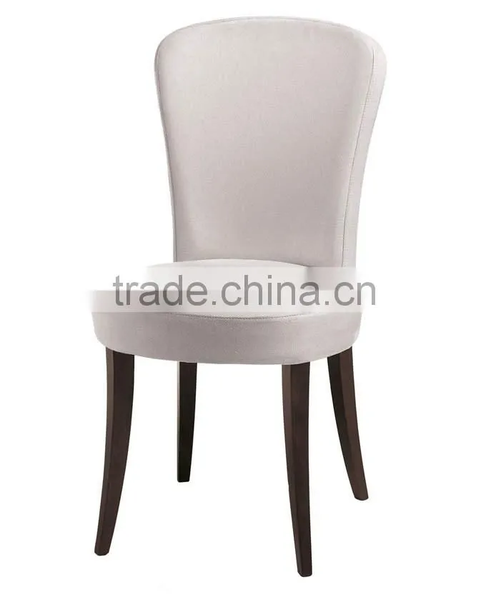 Fresh style dining room furniture solid wood dining chair tub chair