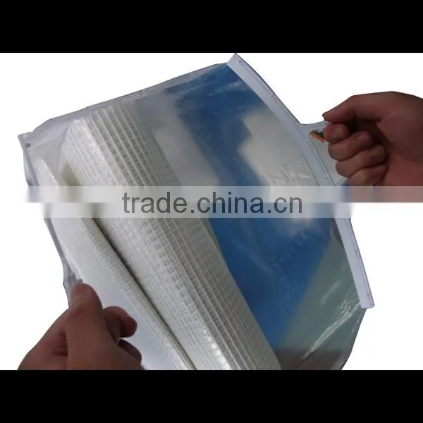 Waterproof square structure pe tarpaulin
