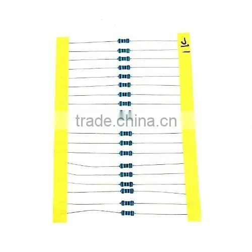 Hot sale 1280pcs 64 Values 1 ohm - 10M ohm 14W Metal Film Resistors Assortment Kit Assorted Set Low noise
