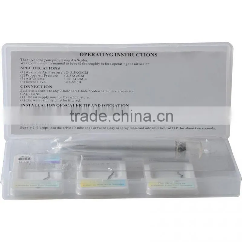 Hot sell top quality dental air scaler/dental scaler with CE approved