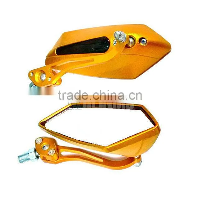 Motorcycle CNC motorized rear view mirror cheap mirror with high quality 6 colors