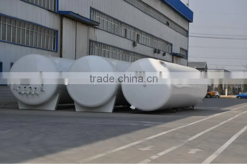 Different Volumes Horizontal Cryogenic LNG Storage Tank