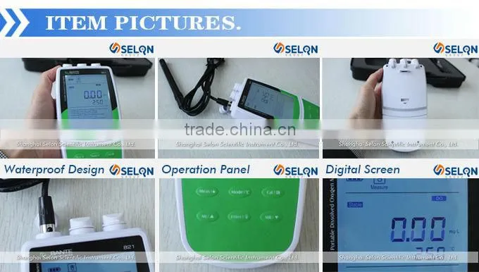SELON PORTABLE OXYGEN METER, PORTABLE DISSOLVED OXYGEN METER, DIGITAL DISSOLVED OXYGEN METER