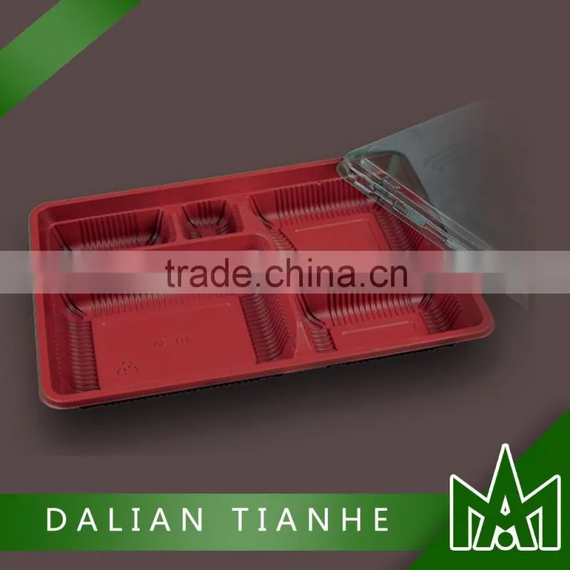 High quality plastic food container compartment