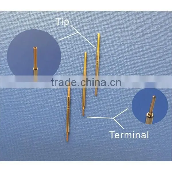 OEM test pcb function probe pin,spring loade probe pin