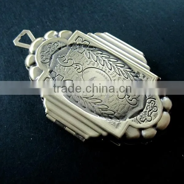 38x56mm vintage style flower engraved antiqued bronze brass big unique photo locket pendant charm DIY supplies 1191030