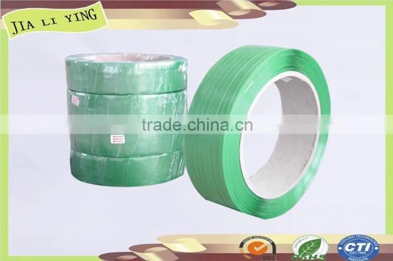 Green 0.8mm Thickness PET Strap Strip for Packing Use