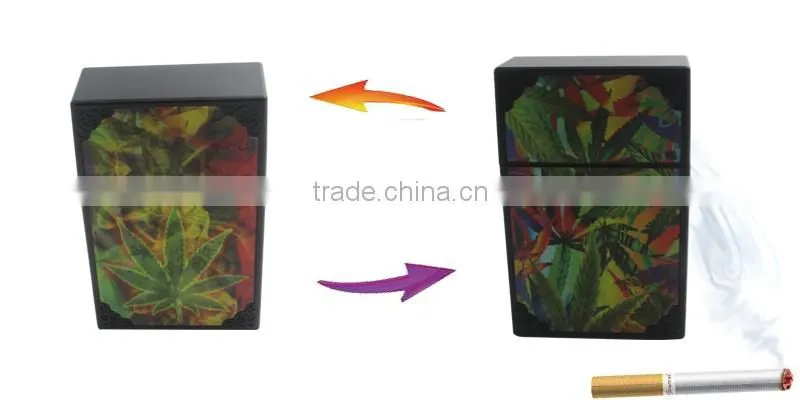 Cigarette Case with 3d sticker pic