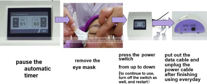 eye care machine for eye wrinkle removal, eye bag removal