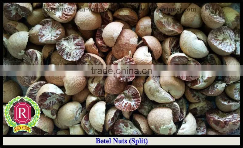 Areca Nuts Split