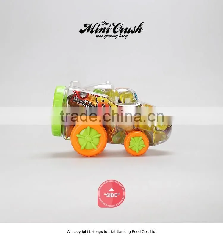 Cartoon Toy Car Loaded Halal Jelly Candy Pudding
