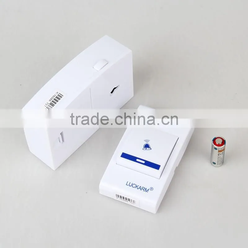 2016 China New Style Smart Wireless Remote Control Doorbell with Music Song Doorbell