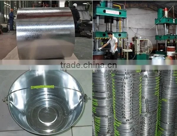 galvanized iron bucket,cast iron buckets