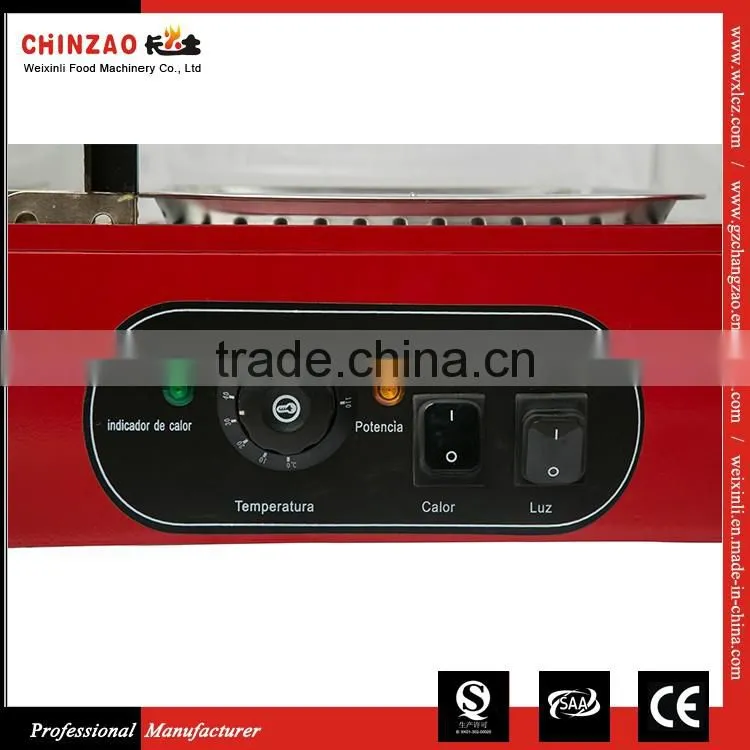 Electric Counter Top Glass Food Warmer Display Showcase Fast Food Resturant Equipment