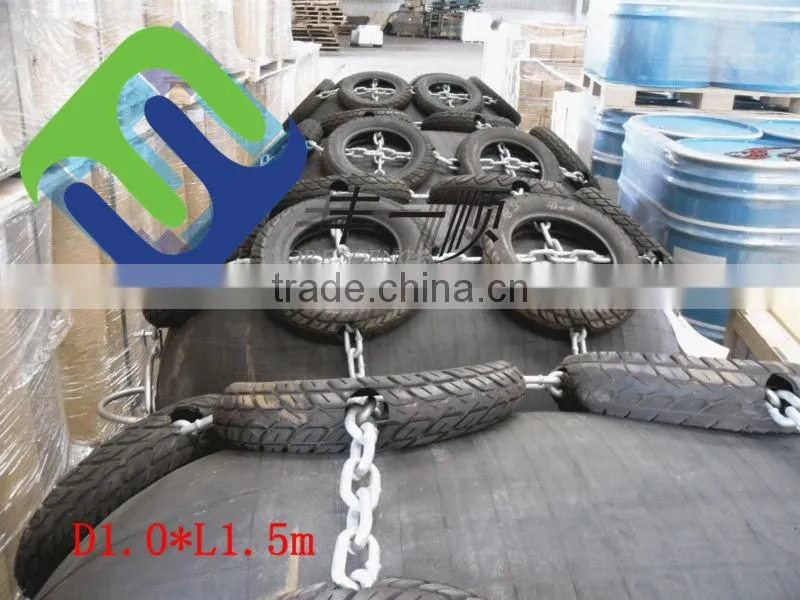 Sling type Pneumatic Fenders without net D1.5*L3.0m