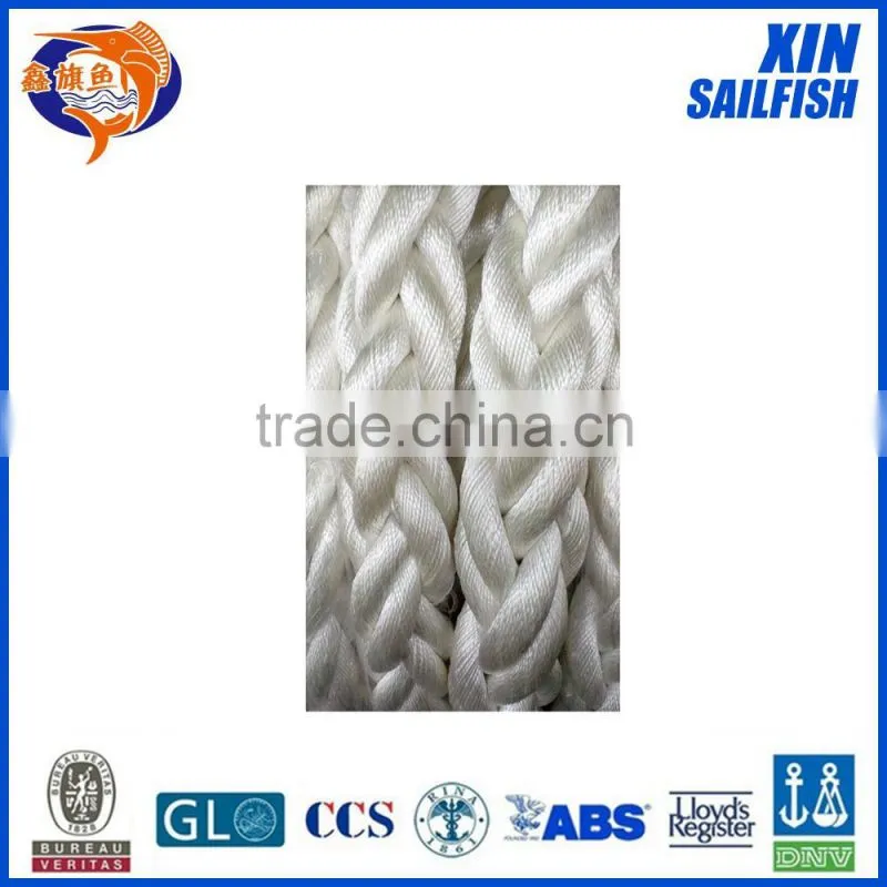 24mm 3 strand nylon rope with high abrasion