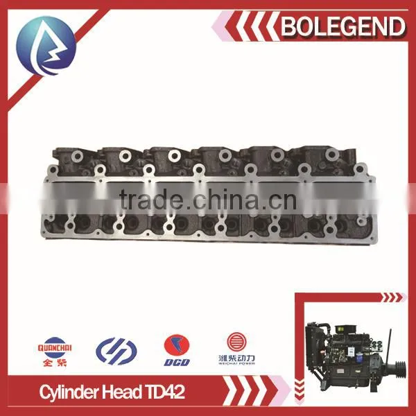 JEEP BUS FORK TRUCK DIESEL ENGINE SPARE PARTS TD42 ENGINE CYLINDER HEAD