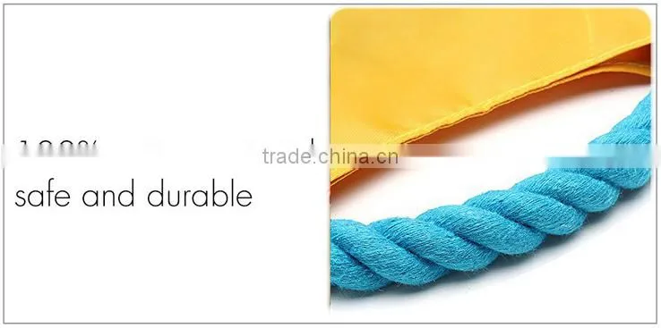 Best Pet Training Frisbee with Rope Ring