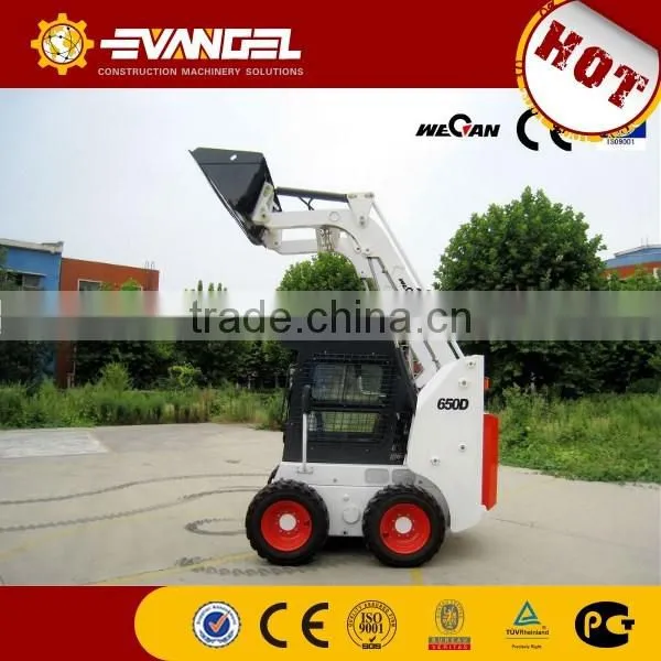 Wecan 650Kgs Small Skid Steer Loader WT650D For Sale