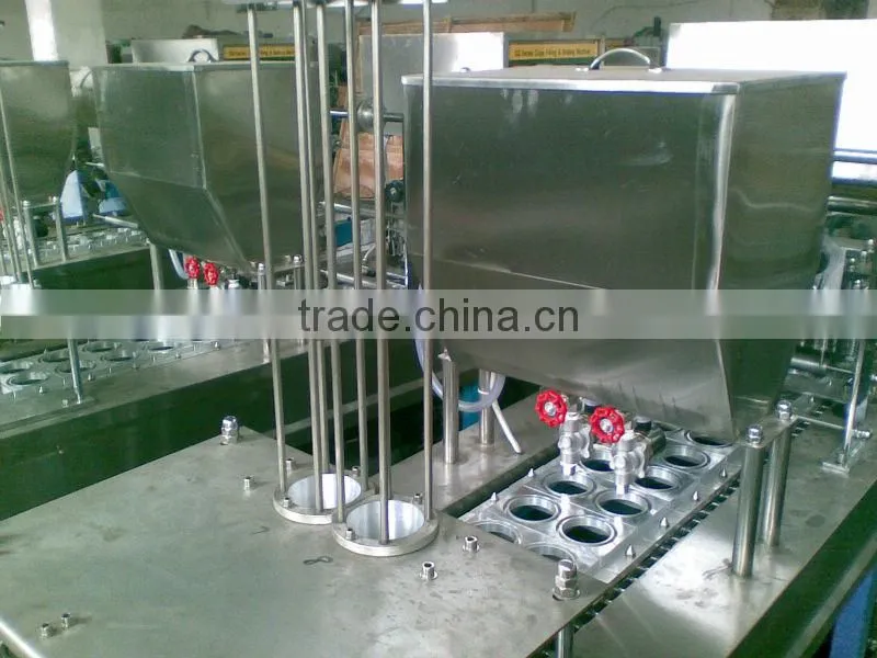 GD2-16 Liquid Filling Machine with heat sealing