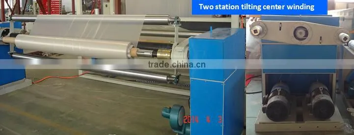 PE plastic agricultural film extruder