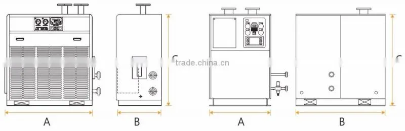 High Quality Korean Refrigerated air dryer(Water Cooled Type)