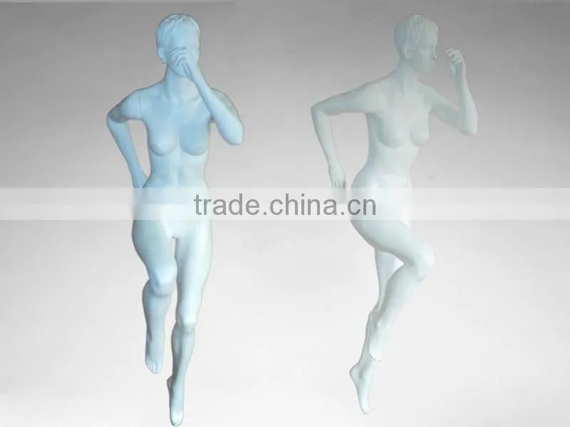 2016 fibreglass running mannequin dressmaker sport model for sale