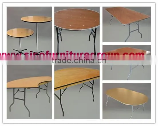 half round banquet tables