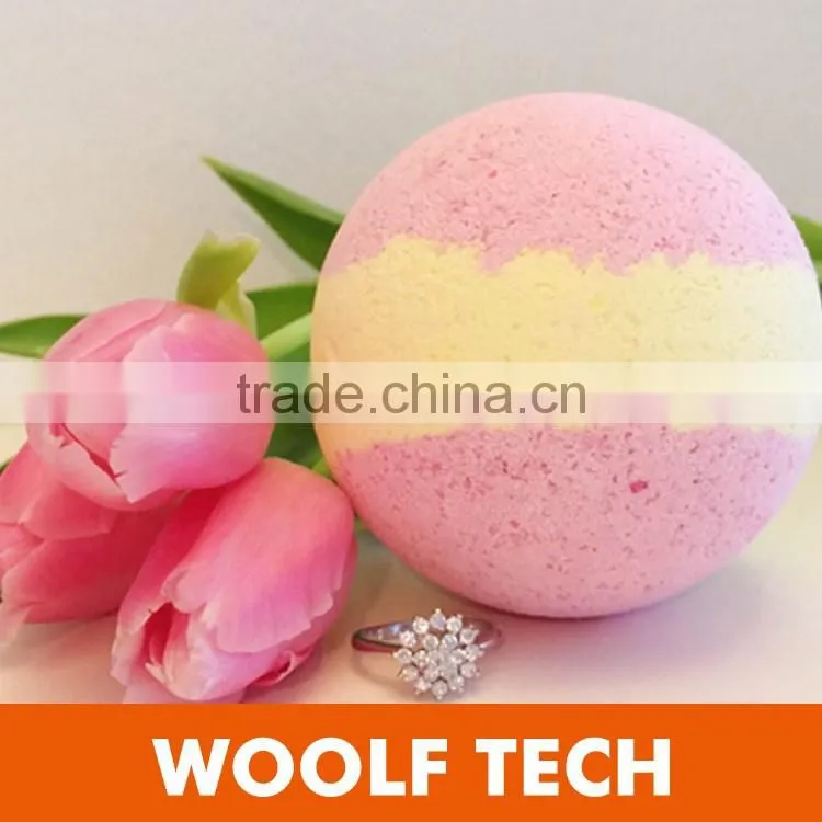 Natural colorful Fizzy Bath Bomb with essential oils good for spa
