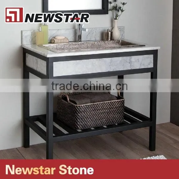 Newstar hotel metal bathroom vanity base