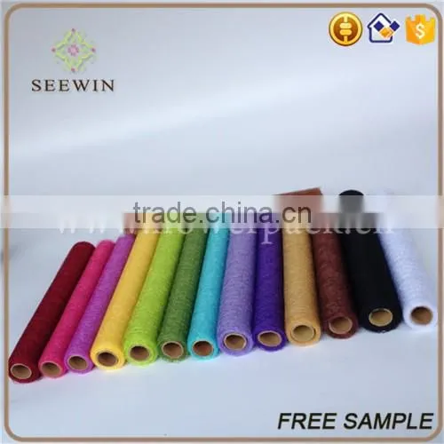 Slik mesh flower wrapper and mesh roll